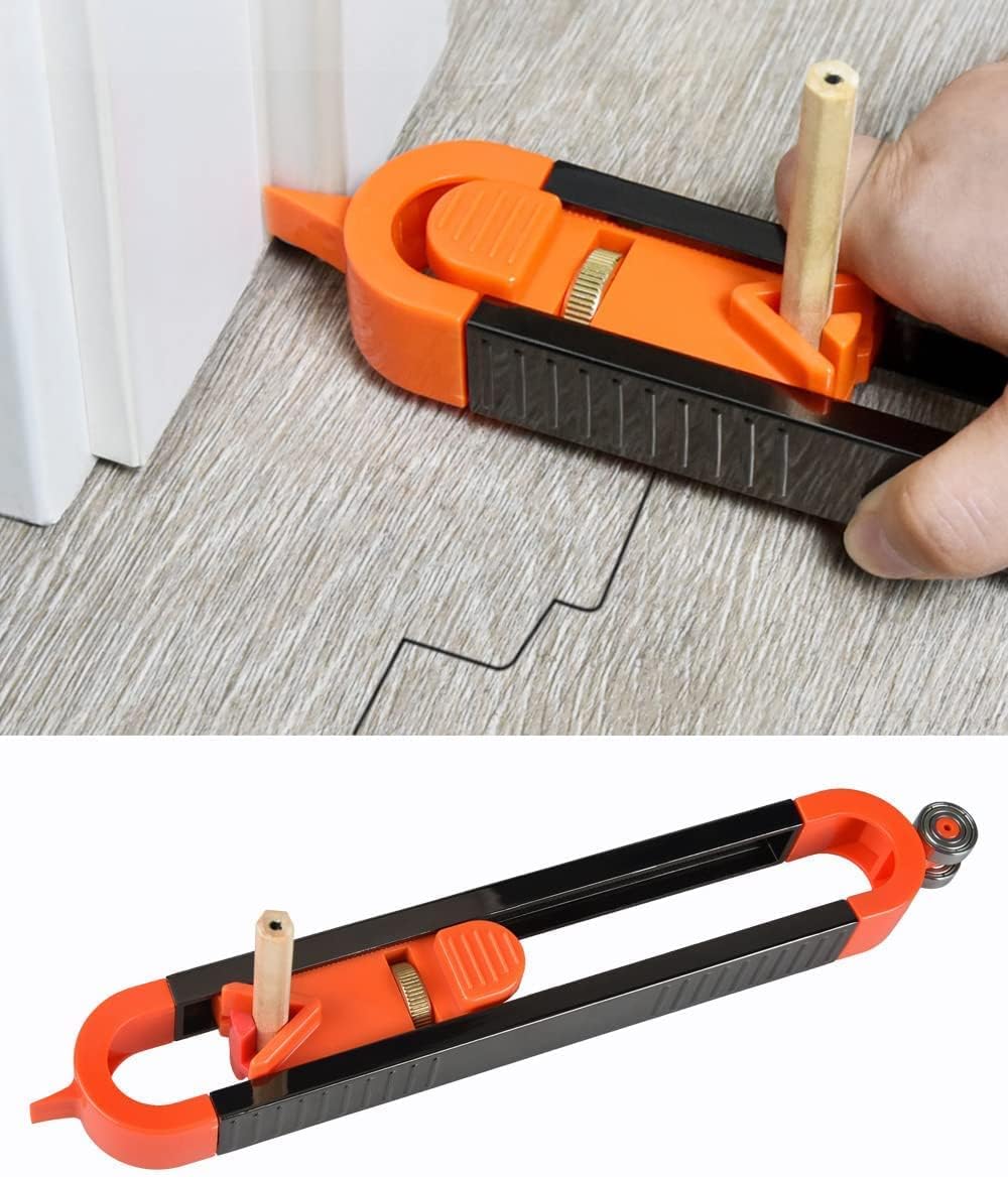 Woodworking Man - Contourmeter-aftekeninstrument, nauwkeurige profielkopieerder voor onregelmatige vormen,