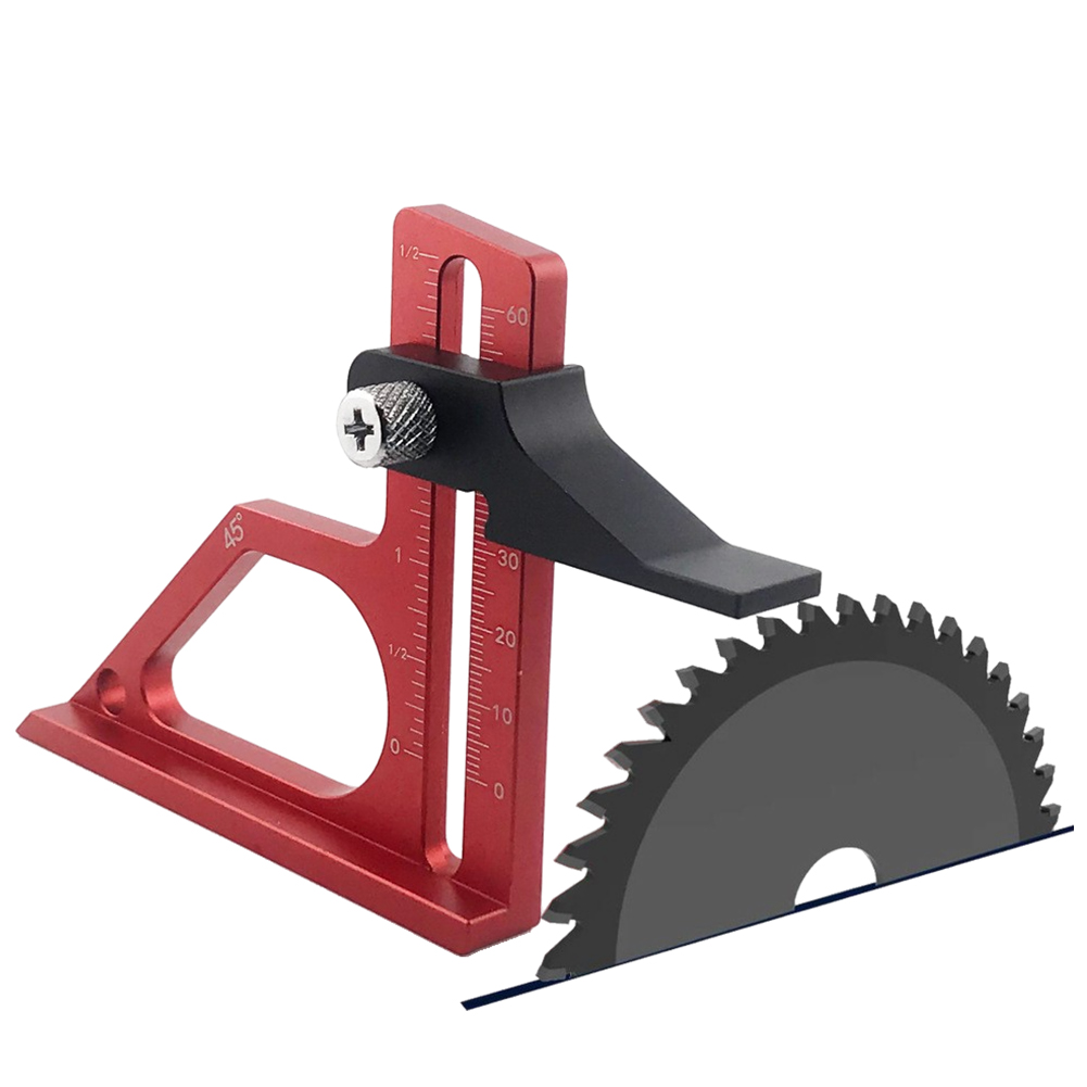 Woodworking Bandsaw - Tafelzaag dieptemeter met metrische en inch-schaal,