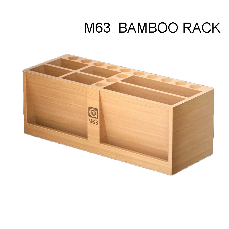 Woodworking Essential Tools - Amaoe M63 Bambo opbergdoos Multifunctioneel opbergrek