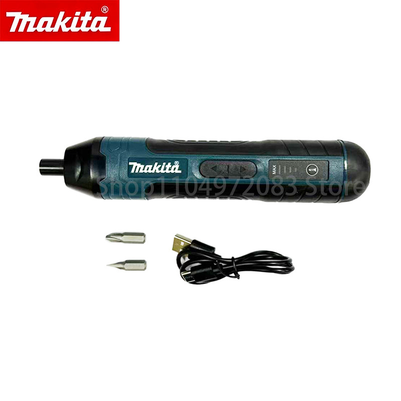 Woodworking Essential Tools - Makita draadloze elektrische schroevendraaier 1300mAh oplaadbare
