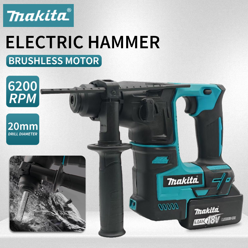 Woodworking Essential Tools - Makita Elektrische Hamer Borstelloze Accuhamer Draadloze