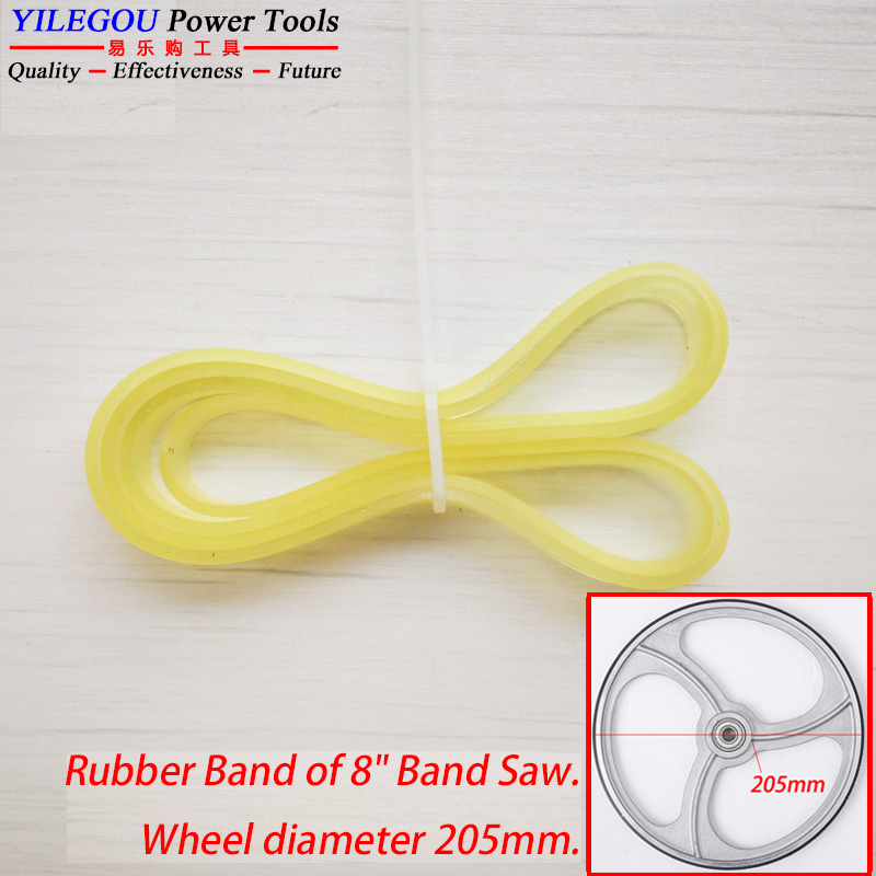 Woodworking Bandsaw - 2 Stuks Rubber Band Voor Band