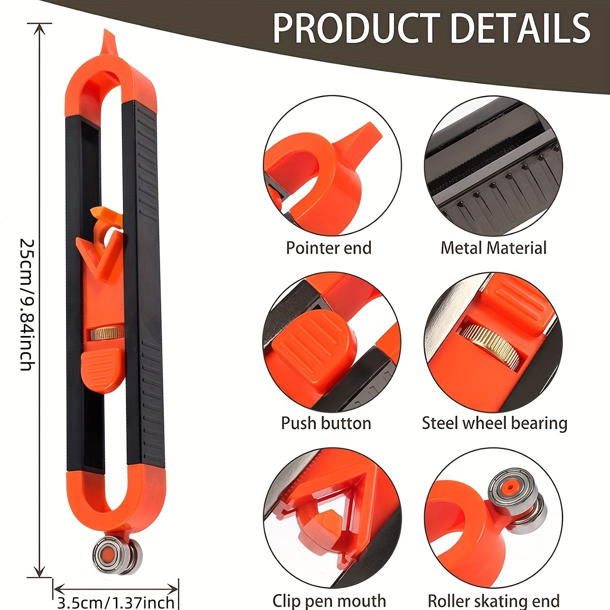 Contourmeter-aftekeninstrument - Woodworking Man recensie en prijs