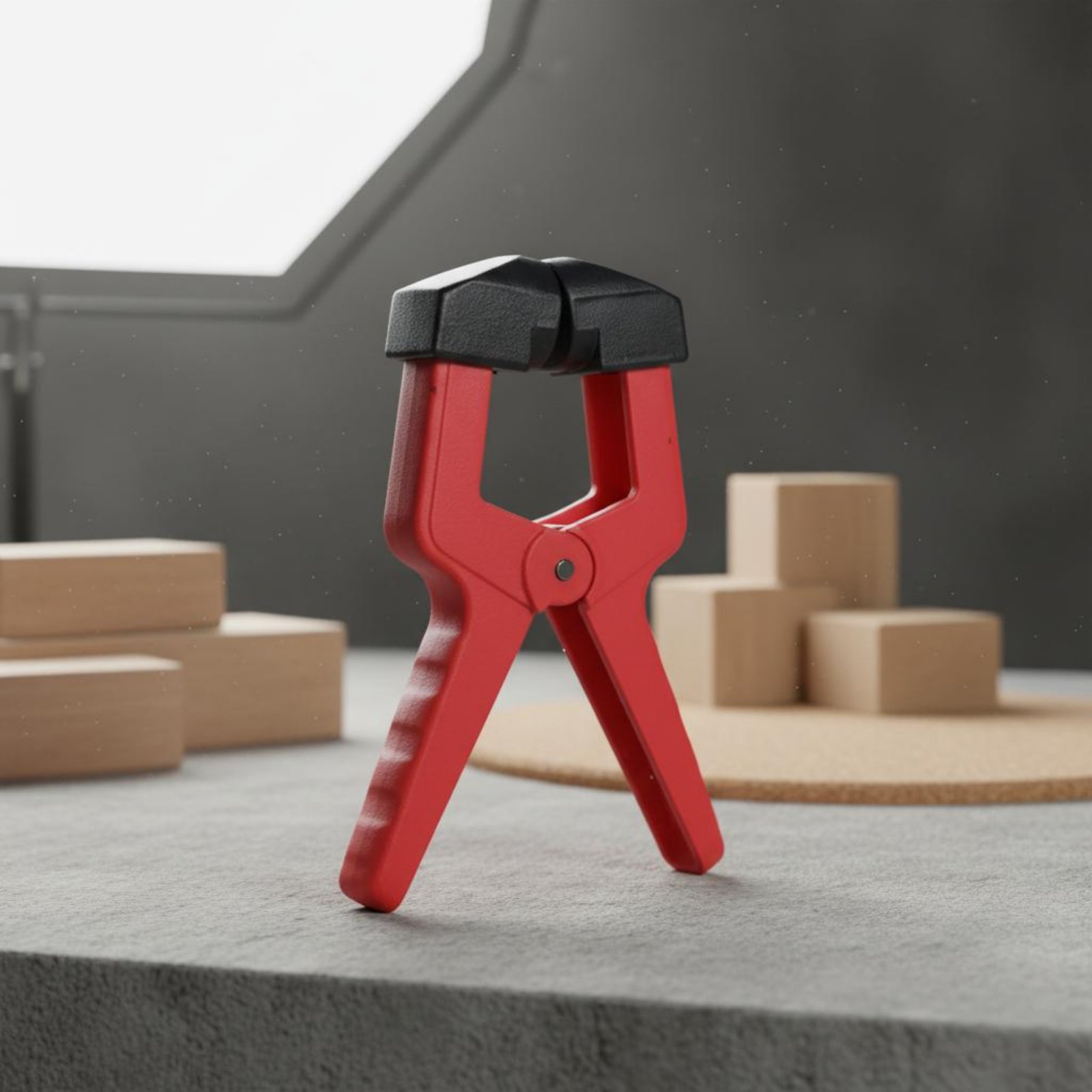 Driehoekige klem Klem Rode kle - Woodworking Workshop recensie en prijs