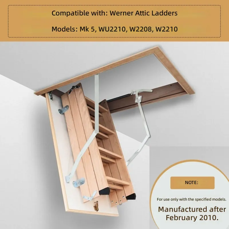 Zwenkarm voor zoldertrap compa - Woodworking Lofts recensie en prijs
