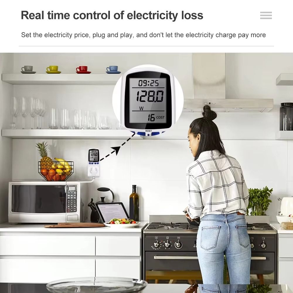 220V 110V Digitale LCD Wattmet - Woodworking Uk recensie en prijs