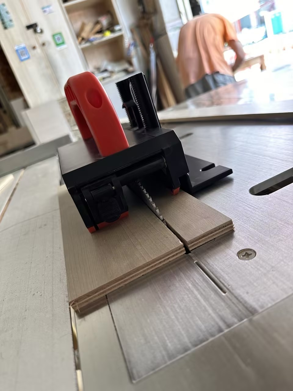 Tafelzaag Duwblok Duwer Verste - Woodworking Bandsaw recensie en prijs