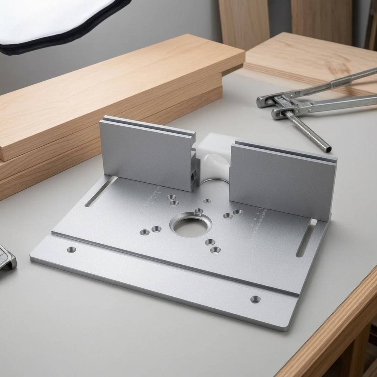 Inzetplaat voor freestafel Kra - Woodworking Table recensie en prijs