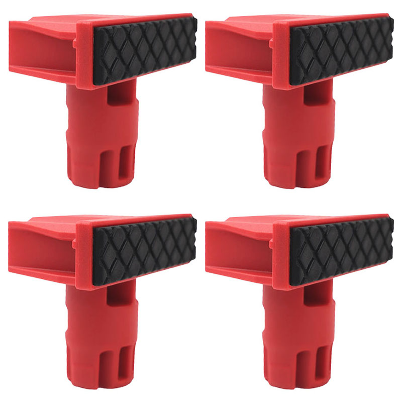 4 stuks kunststof bankhonden,  - Woodworking Essential Tools recensie en prijs