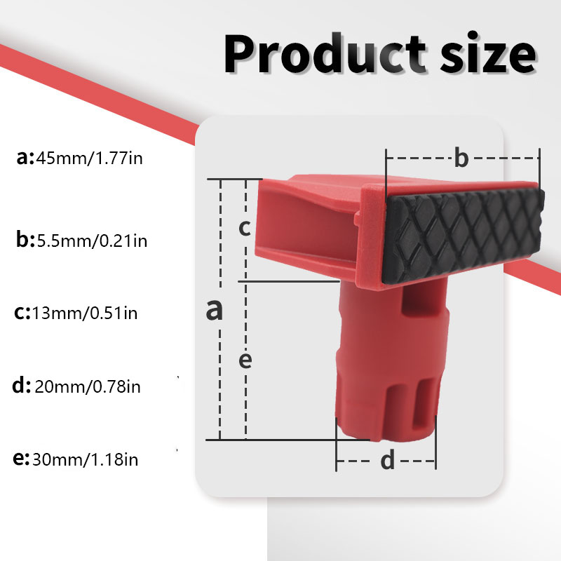 4 stuks kunststof bankhonden,  - Woodworking Essential Tools recensie en prijs