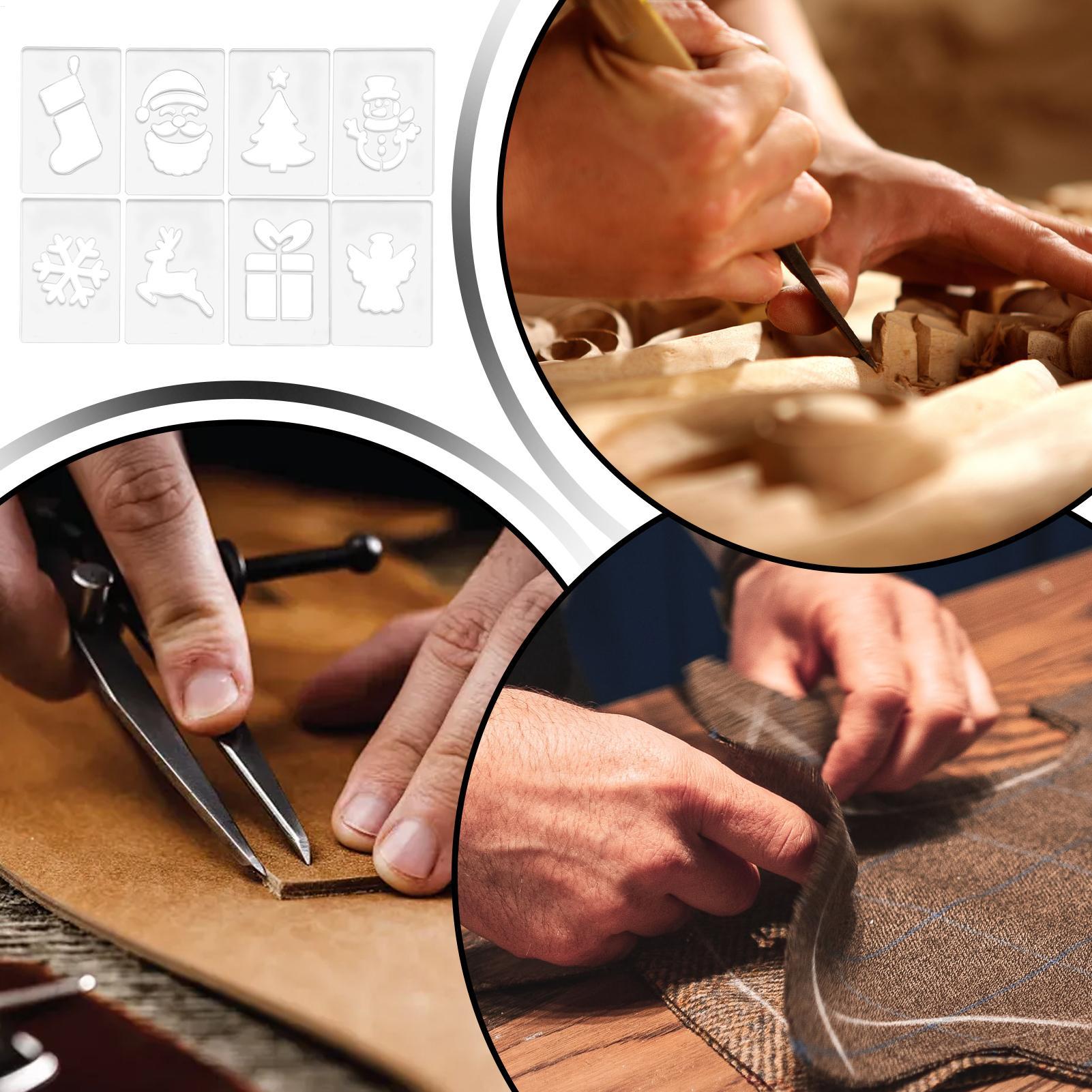 Kerst stencil draagbare houtbe - Woodworking Man recensie en prijs