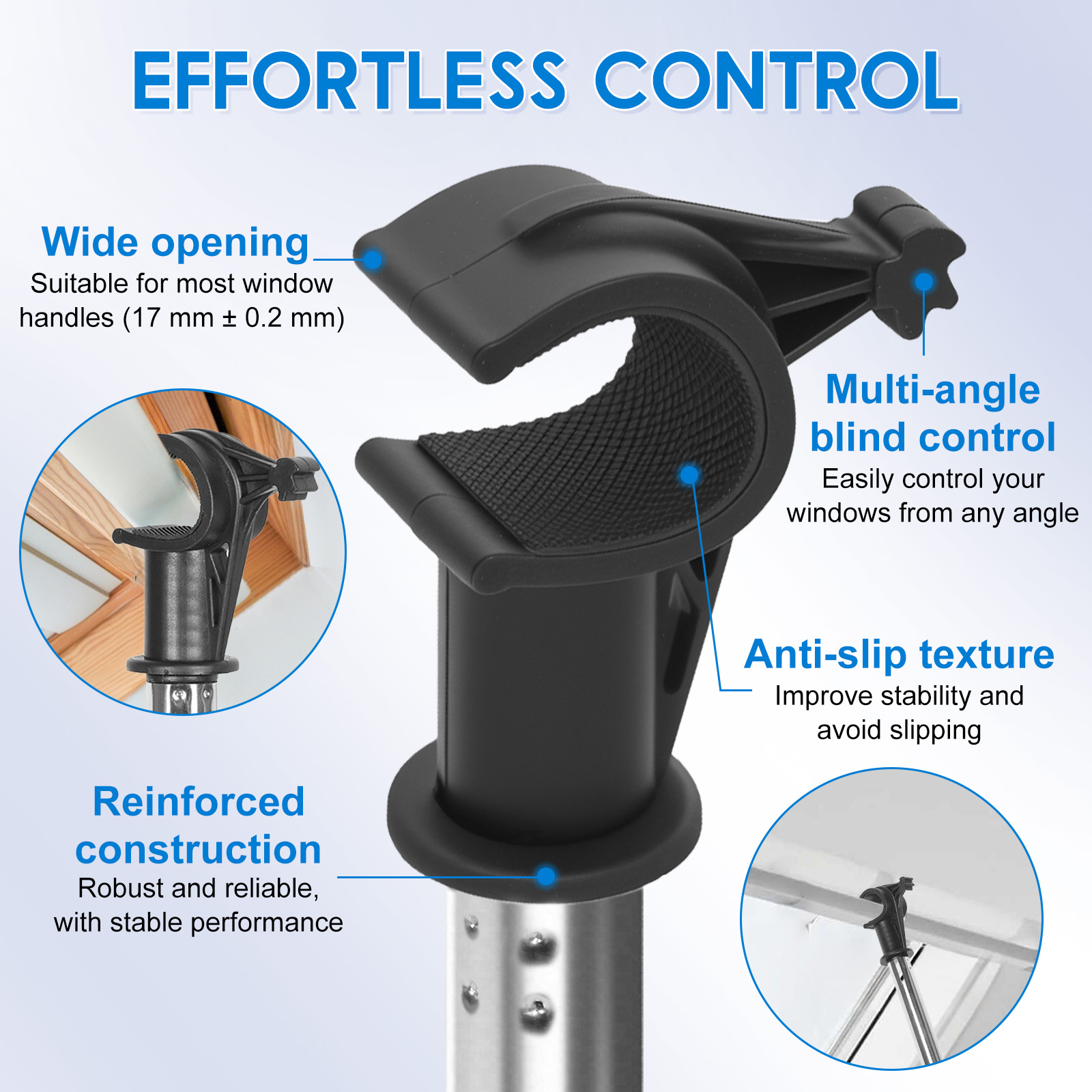 78.7In Window Pole Opener RVS  - Woodworking Lofts recensie en prijs