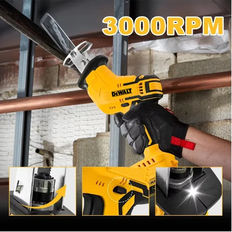 Dewalt Borstelloze reciprozaag - Woodworking Essential Tools recensie en prijs