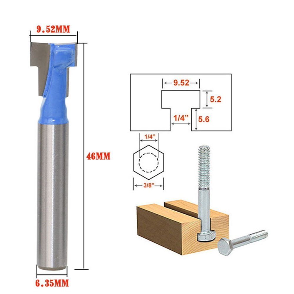 A11I 1/4 inch Schacht T-Slot C - Woodworking Power Tools recensie en prijs