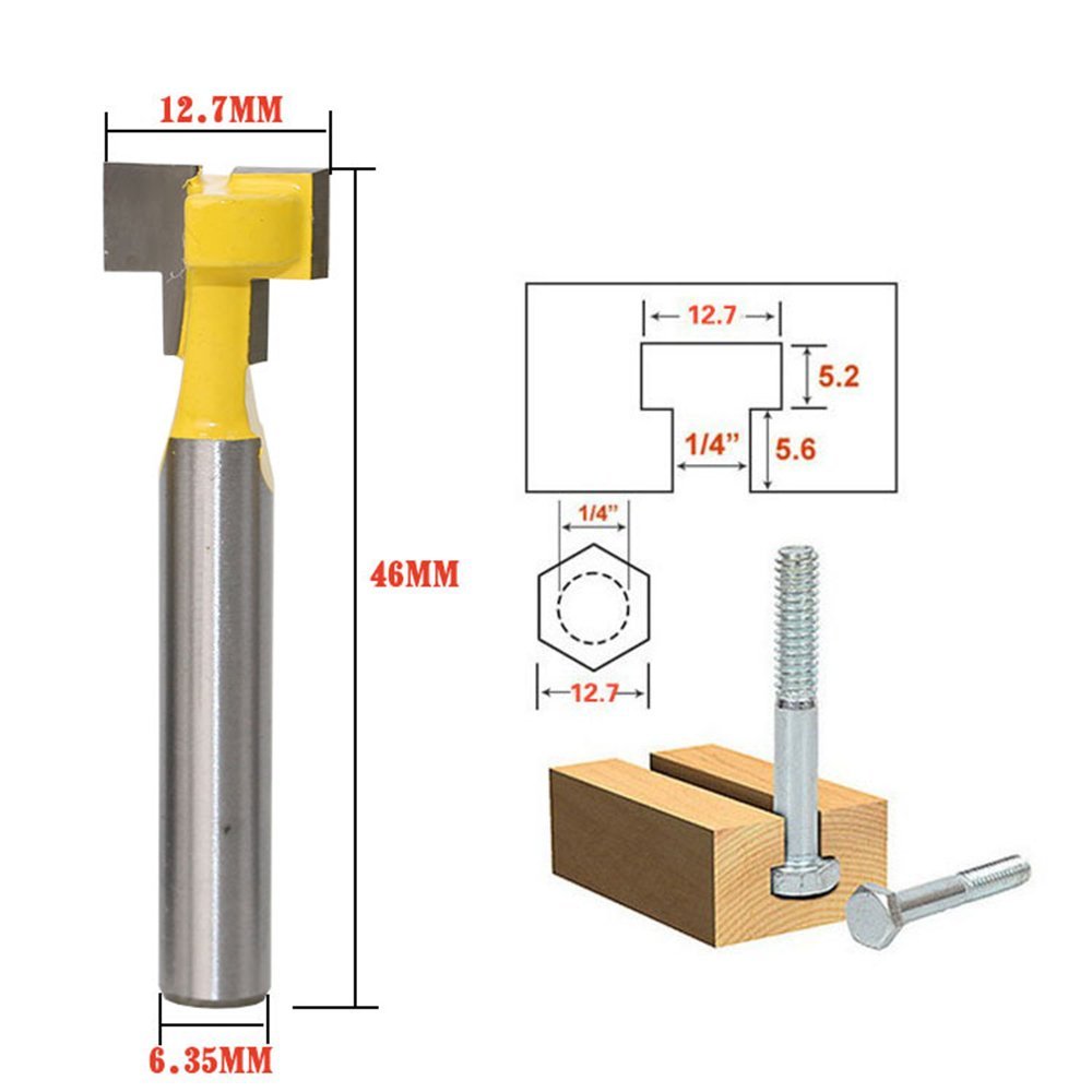 A11I 1/4 inch Schacht T-Slot C - Woodworking Power Tools recensie en prijs
