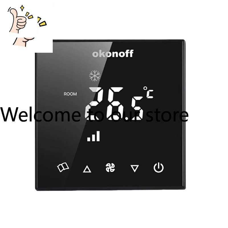 Okonoff Grote LCD Netwerktherm - Woodworking Network recensie en prijs