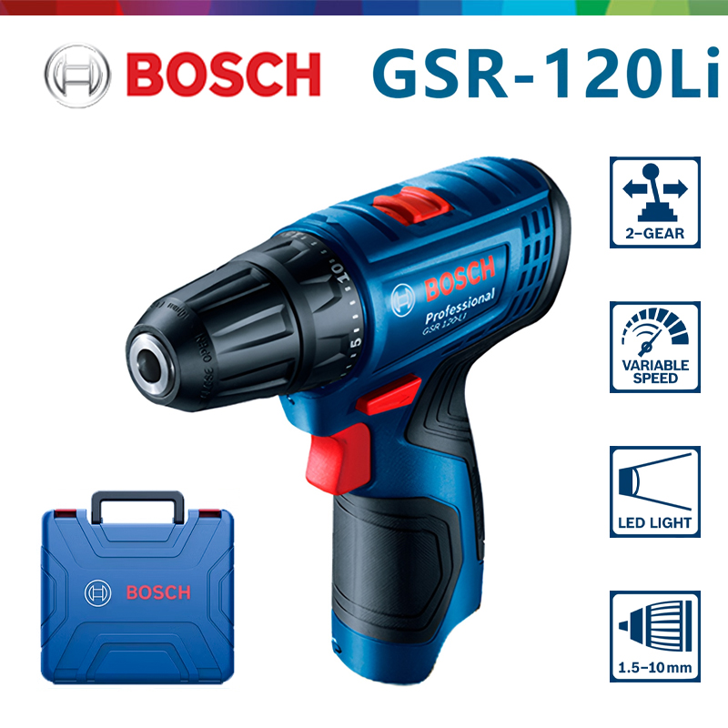 Bosch GSR 120-LI 12V Lithium E - Woodworking Power Tools recensie en prijs