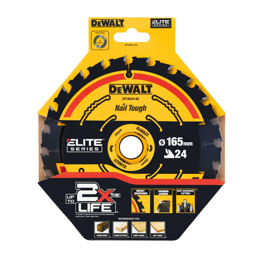 DEWALT DT10624-QZ 1/3pcs 24T B - Woodworking Power Tools recensie en prijs