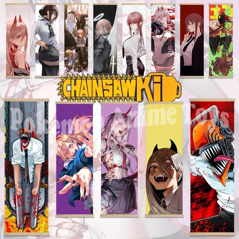 Chainsaw Man Anime Poster Wood - Woodworking Ideas recensie en prijs