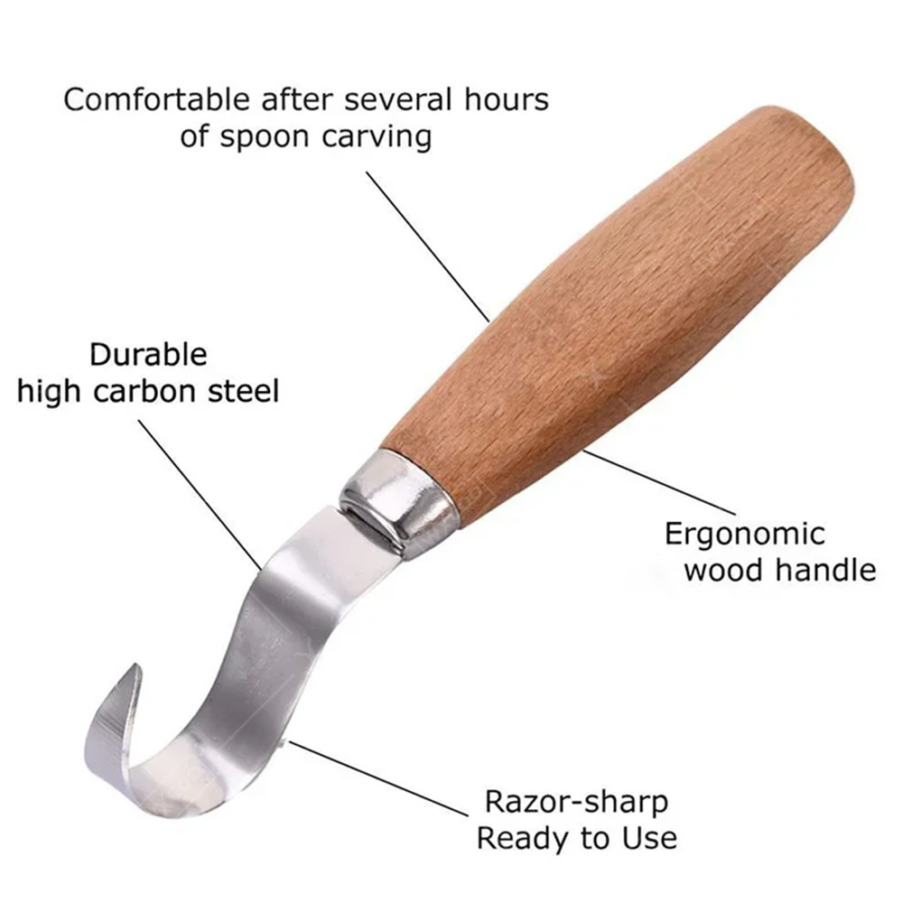 WXCOO Ergonomische Houtsnijhaa - Woodworking Man recensie en prijs