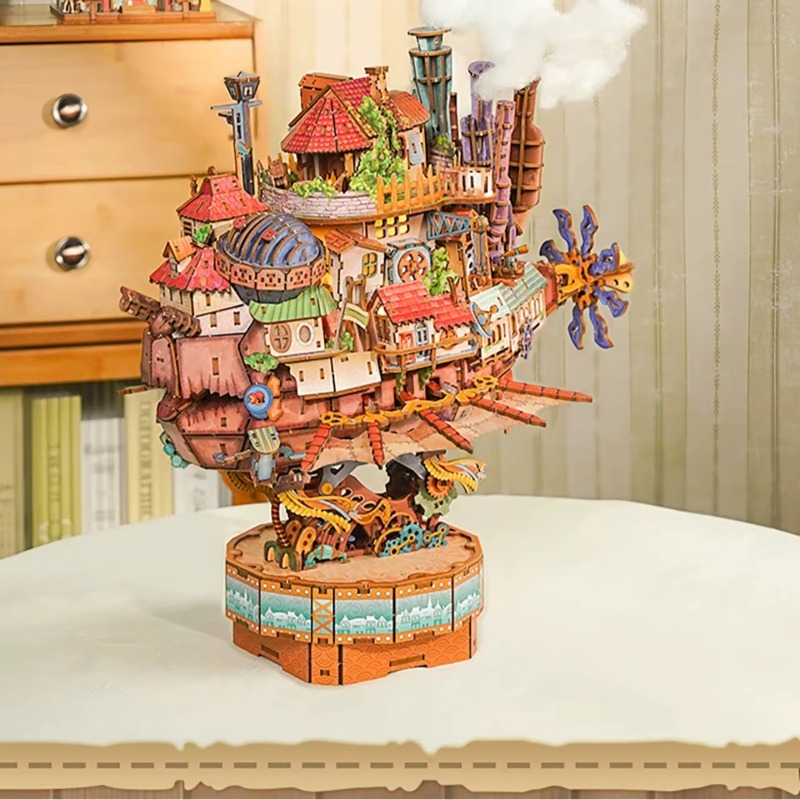 Echte reisboot Howl's Moving C - Woodworking Ideas recensie en prijs